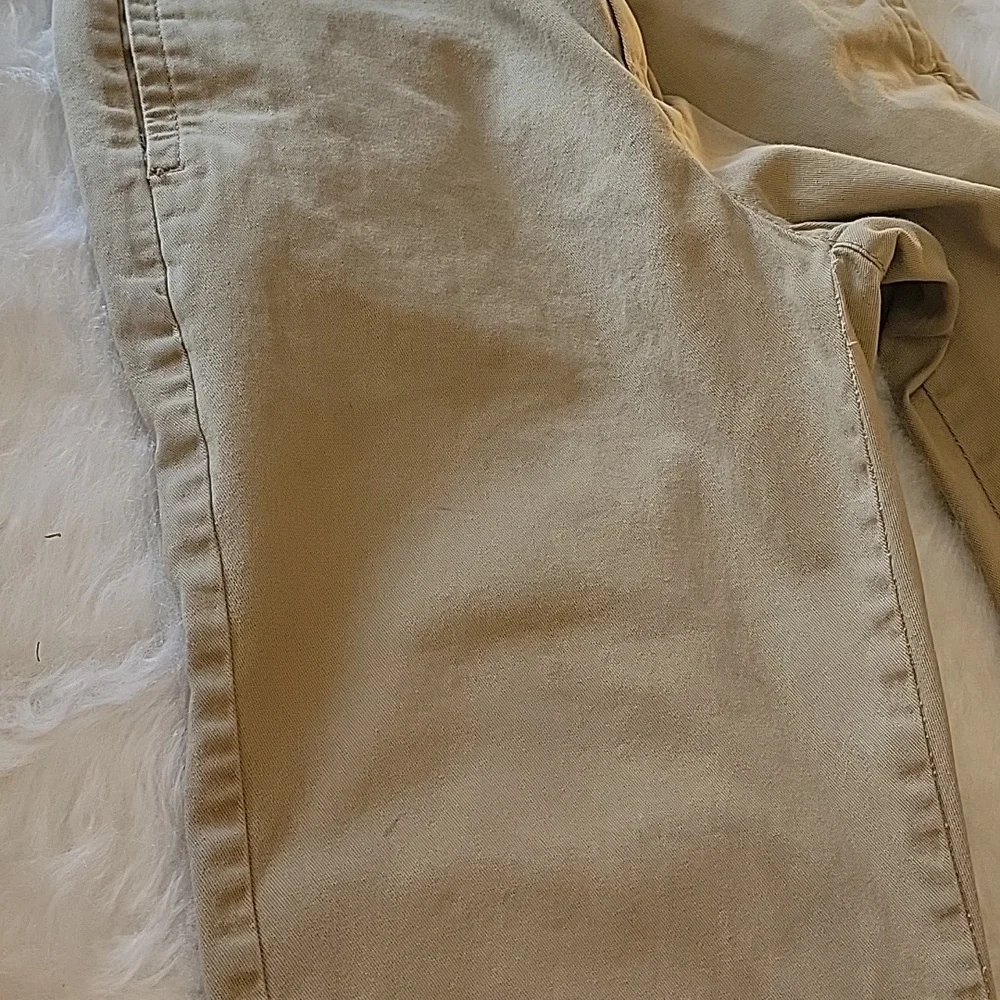 THE CHILDREN'S PLACE Bundle of 2‎ Boy's Tan School Uniform Preppy Chino Pants 12